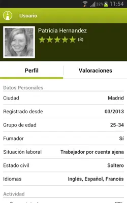 carpooling.es android App screenshot 2